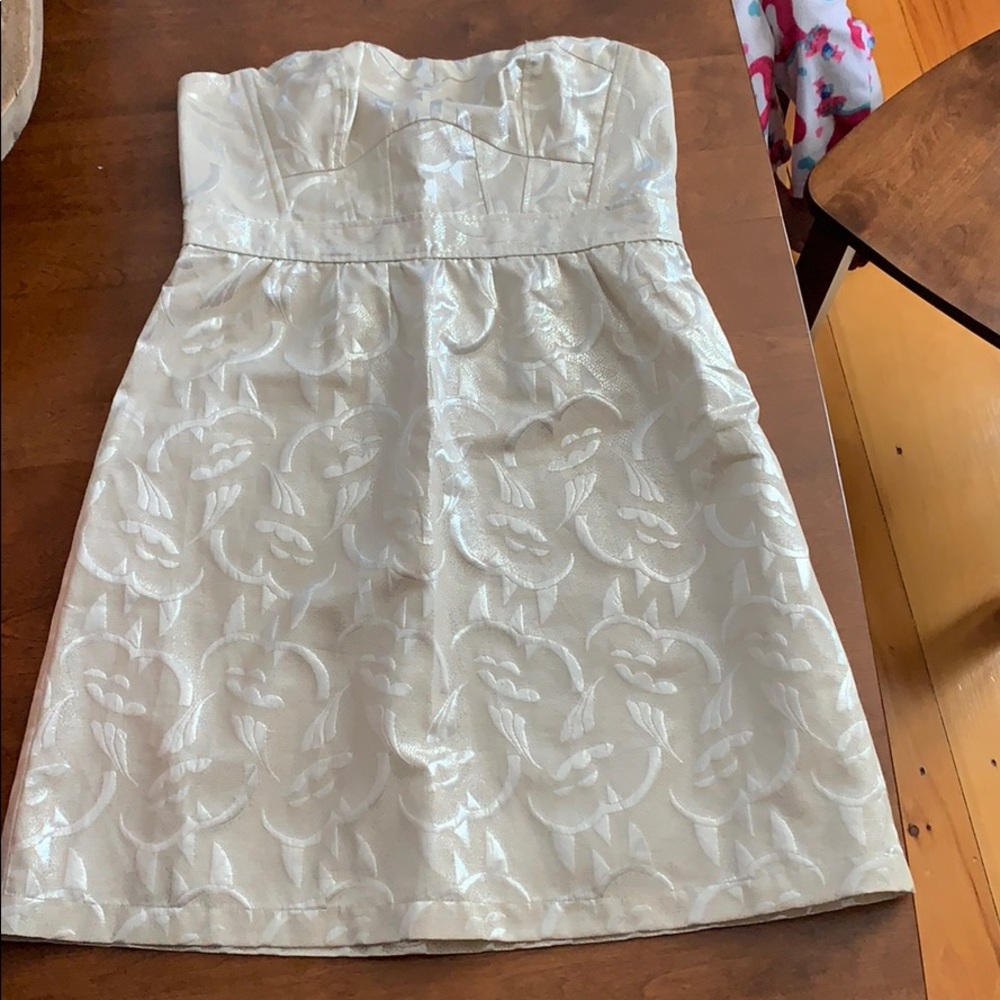 American eagle strapless dress